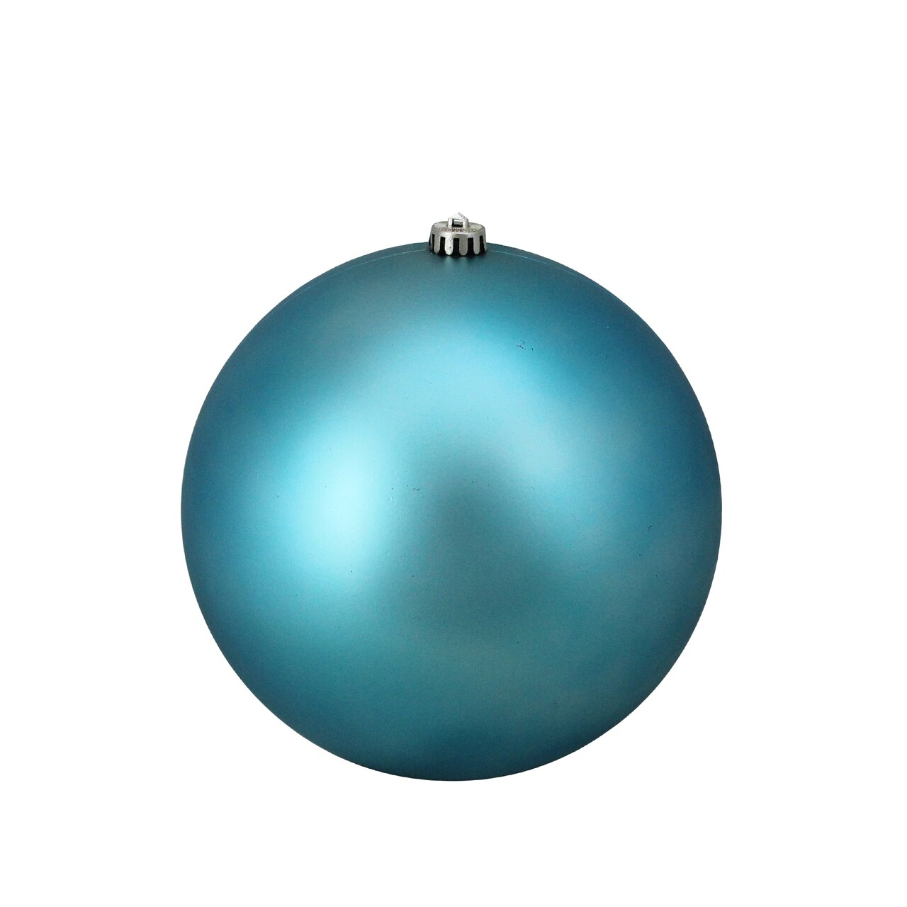 Northlight Matte Shatterproof Commercial Christmas Ball Ornament - 10" (250mm) - Turquoise Blue